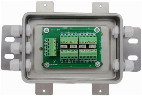 digital junction box load cell|load cell summing box schematic.